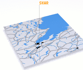 3d view of Skår