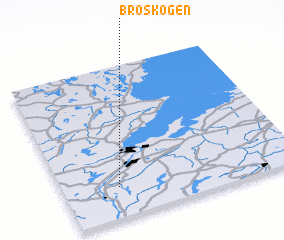 3d view of Broskogen