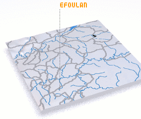 3d view of Éfoulan