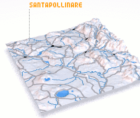 3d view of SantʼApollinare