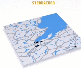 3d view of Stenbacken