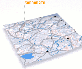 3d view of San Donato