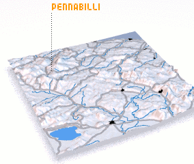 3d view of Pennabilli