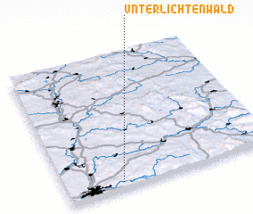 3d view of Unterlichtenwald