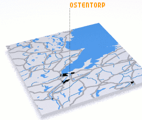 3d view of Östentorp
