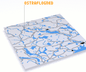 3d view of Östra Flogned