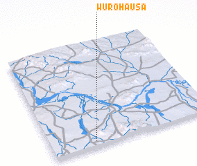 3d view of Wuro Hausa