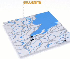 3d view of Gullesbyn