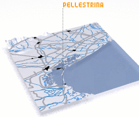 3d view of Pellestrina