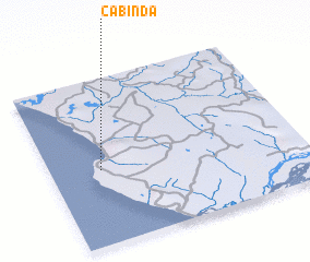 3d view of Cabinda