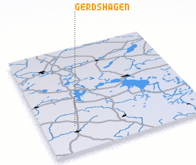 3d view of Gerdshagen