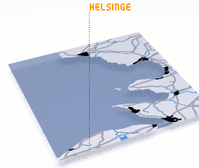 3d view of Helsinge