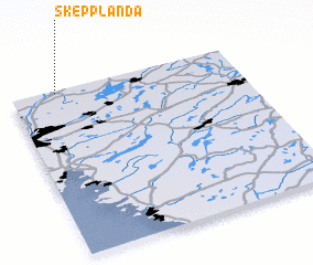 3d view of Skepplanda