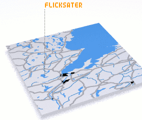 3d view of Flicksäter