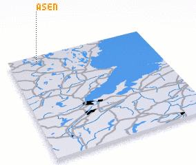 3d view of Åsen