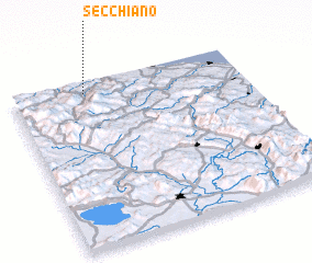 3d view of Secchiano