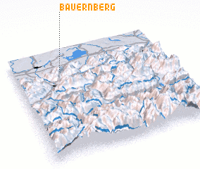 3d view of Bauernberg