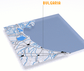 3d view of Bulgaria