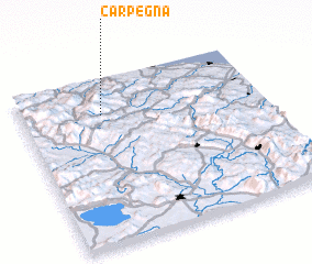 3d view of Carpegna