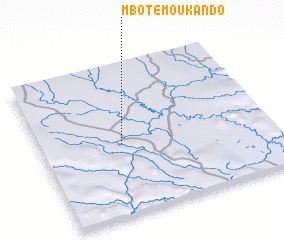 3d view of Mboté Moukando