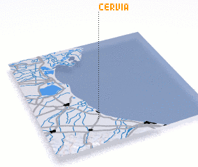 3d view of Cervia