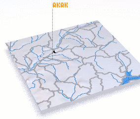 3d view of Akak