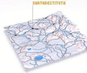 3d view of Santa Restituta