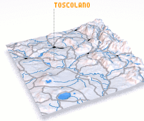 3d view of Toscolano