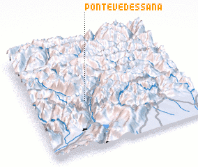 3d view of Ponte Vedessana