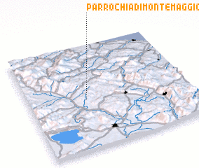 3d view of Parrochia di Monte Maggiore