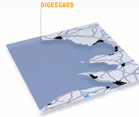 3d view of Digesgård