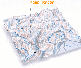 3d view of San Giuseppe