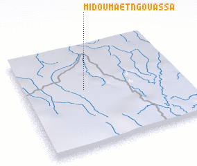 3d view of Midouma et Ngouassa