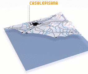 3d view of Casale Pisana