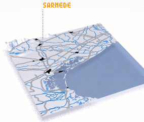 3d view of Sarmede
