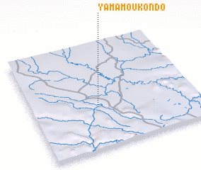 3d view of Yama-Moukondo