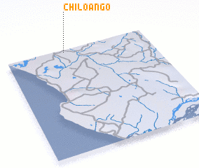 3d view of Chiloango