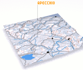 3d view of Apecchio