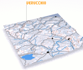 3d view of Verucchio