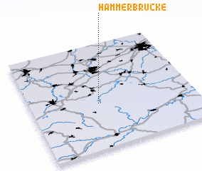 3d view of Hammerbrücke