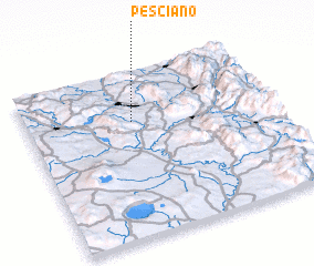 3d view of Pesciano