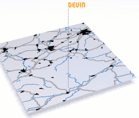 3d view of Děvín