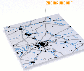 3d view of Zweinaundorf