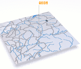 3d view of Akom