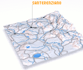 3d view of San Terenziano