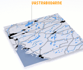 3d view of Västra Bodarne