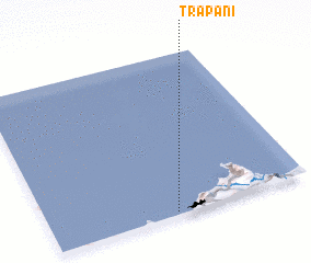 3d view of Trapani