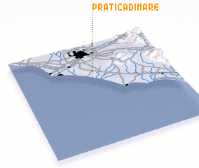 3d view of Pratica di Mare