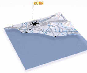3d view of Roma