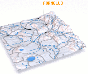 3d view of Formello